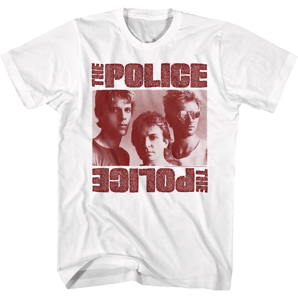 Group Photo The Police Tshirt